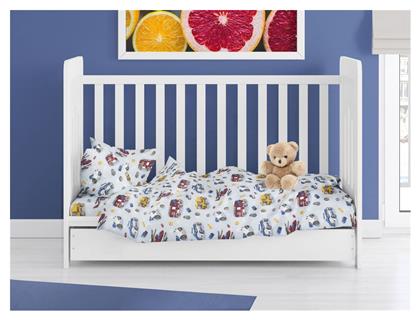 Dimcol Βρεφική Παπλωματοθήκη Bebe Sky Blue 120x160εκ.