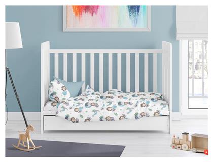 Dimcol Βρεφική Παπλωματοθήκη Bebe Sky Blue 120x160εκ. από το 24home