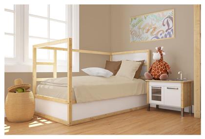 Dimcol Βρεφική Παπλωματοθήκη Bebe Solid Beige 120x160εκ.