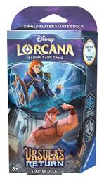 Disney Lorcana Tcg Ursula's Return Starter Deck Sapphire & Steel