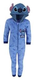 Disney Παιδική Πιτζάμα Ολόσωμη Χειμωνιάτικη Μπλε