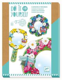 Djeco Παιδική Χειροτεχνία DIY Pretty Flowers Mirros για Παιδιά 6+ Ετών