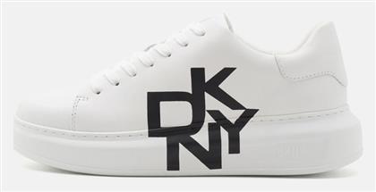 DKNY Γυναικεία Sneakers Άσπρο