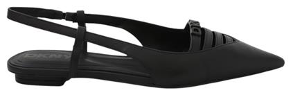 DKNY Γυναικείες Μπαλαρίνες Slingback σε Μαύρο Χρώμα