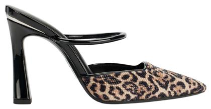 DKNY Mules με Χοντρό Ψηλό Τακούνι σε Χρώμα