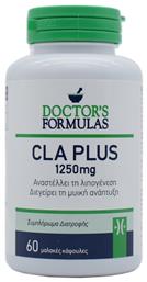 Doctor's Formulas CLA Plus Συμπλήρωμα Διατροφής 1250mg 60 κάψουλες από το Pharm24