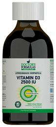 Doctor's Formulas Λιποσωμιακή Φόρμουλα Vitamin D3 Βιταμίνη για Ανοσοποιητικό 2500iu 150ml