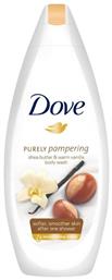 Dove Purely Pampering Κρεμώδες Αφρόλουτρο Βούτυρο Καριτέ & Ζεστή Βανίλια 750ml από το Esmarket