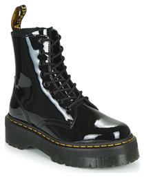 Dr. Martens Jadon Γυναικεία Μποτάκια από Λουστρίνι Μαύρα