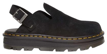 Dr. Martens Zebzag Δερμάτινες Χειμερινές Ανδρικές Παντόφλες Μαύρες