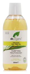 Dr.Organic Organic Tea Tree Mouthwash 500ml