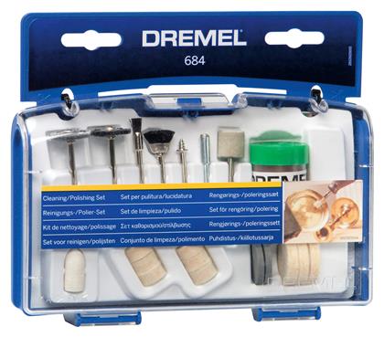 Dremel 684 Σετ για Καθάρισμα / Γυάλισμα 26150684JA 20τμχ