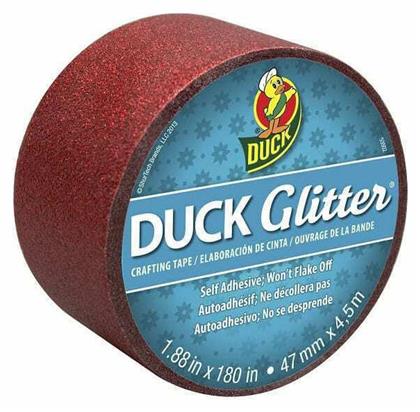 Duck Glitter Red 47mm x 4.5m