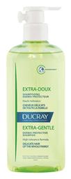 Ducray Extra Gentle Bottle Σαμπουάν Καθημερινής Χρήσης για Εύθραυστα Μαλλιά 400ml