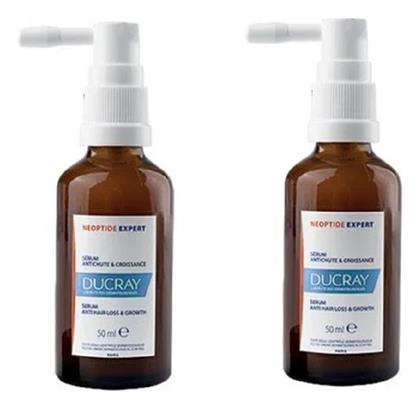 Ducray Neoptide Expert Anti-hair Loss & Growth Serum κατά της Τριχόπτωσης για Όλους τους Τύπους Μαλλιών 2x50ml