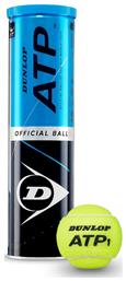 Dunlop ATP Μπαλάκια Τένις για Τουρνουά 4τμχ