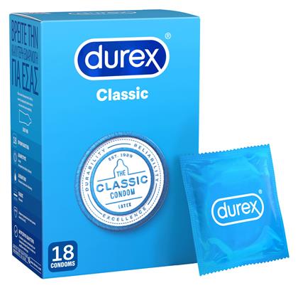 Durex Προφυλακτικά Classic 18τμχ από το Pharm24