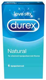 Durex Προφυλακτικά Natural 6τμχ από το Pharm24