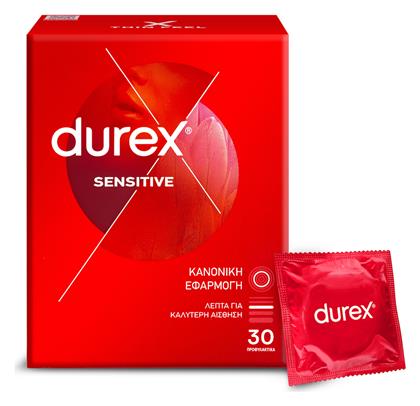 Durex Προφυλακτικά Sensitive Thin Feel 30τμχ