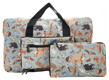 Eco Chic Σακ Βουαγιάζ Woodland Holdall Πολύχρωμο 30lt από το GreekBooks