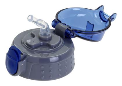 Ecolife Kids Ανταλλακτικό Καπάκι για Θερμός 300ml από Πλαστικό Navy Μπλε