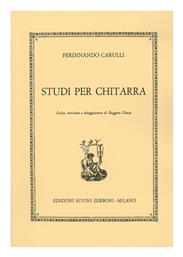 Edizioni Suvini Zerbon Edizioni Suvini Zerbon Carulli Ferdinado - Studi Per Chitarra Μέθοδος Εκμάθησης για Κιθάρα