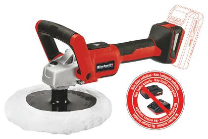 Einhell CE-CP 18/180 Li E-Solo Περιστροφικός Αλοιφαδόρος Solo με Ρύθμιση Στροφών