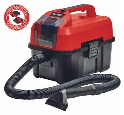 Einhell Επαναφορτιζόμενο Σκουπάκι Χειρός 18V Χωρίς Φορτιστή και Μπαταρία Κόκκινο