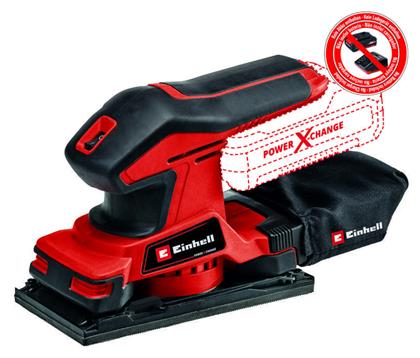 Einhell TC-OS 18/187 Li Solo Παλμικό Τριβείο 18V Solo με Σύστημα Αναρρόφησης