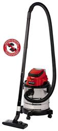 Einhell TC-VC 18/20 Li-Solo Σκούπα Υγρών / Στερεών Χωρίς Φορτιστή και Μπαταρία με Κάδο 20lt