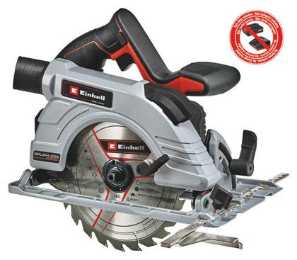 Einhell TE-CS 18/190 Li BL Solo Δισκοπρίονο 18V Solo με Σύστημα Αναρρόφησης