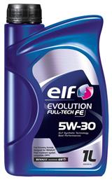 Elf Evolution Fulltech Συνθετικό Λάδι 5W-30