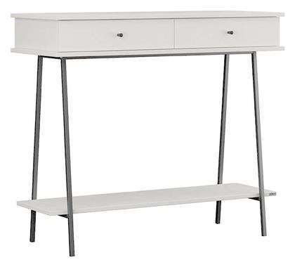 Elite Κονσόλα Ξύλινη Λευκό Του Πάγου Μ100xΠ40xΥ88εκ.