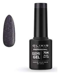 Elixir Semi Gel 704 Black 5ml