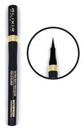 Elixir Ultra Soft Precision Waterproof Στυλό Eye Liner 1ml