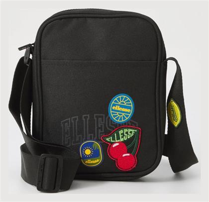 Ellesse Ανδρική Τσάντα Ώμου / Χιαστί Μαύρη
