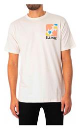 Ellesse Ανδρικό T-shirt Κοντομάνικο Εκρού