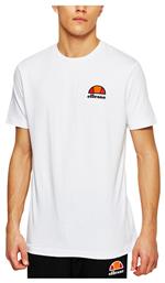 Ellesse Canaletto Αθλητικό Ανδρικό T-shirt Λευκό Μονόχρωμο