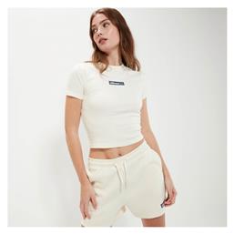 Ellesse Κοντομάνικο Crop Top Μπεζ