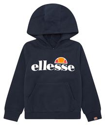 Ellesse Παιδικό Φούτερ με Κουκούλα και Τσέπες Navy Μπλε