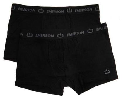 Emerson Ανδρικά Μποξεράκια 2Pack Μαύρο