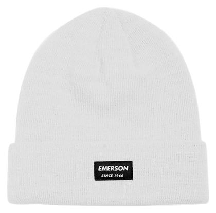 Emerson Ανδρικός Beanie Σκούφος σε Λευκό χρώμα