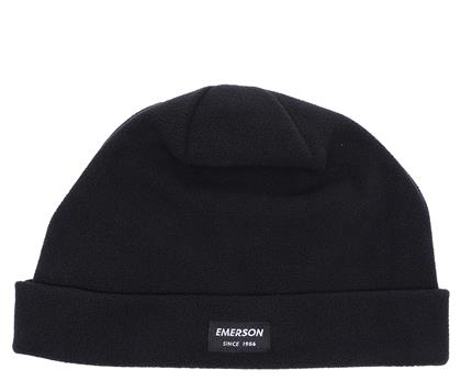 Emerson Ανδρικός Fleece Beanie Σκούφος σε Μαύρο χρώμα