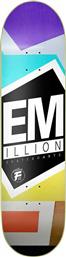 Emillion Vivid II Fibertech Series 8.125'' Σανίδα Shortboard Πολύχρωμη