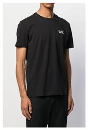 Emporio Armani Ανδρικό T-shirt Με Λογότυπο Μαύρο
