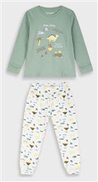 Energiers Παιδική Πιτζάμα Χειμωνιάτικη Πολύχρωμη Gino Dino