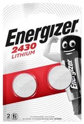 Energizer Μπαταρίες Λιθίου Ρολογιών CR2430 3V 2τμχ