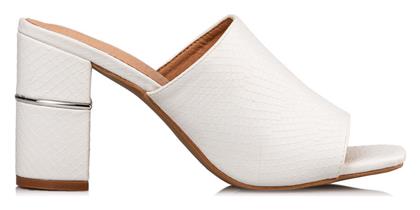 Envie Shoes Mules με Χοντρό Ψηλό Τακούνι σε Χρώμα