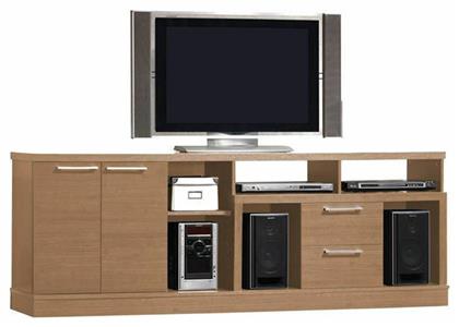 Έπιπλο Τηλεόρασης Ξύλινο Analog Sonoma Oak Μ190xΠ46xΥ70cm