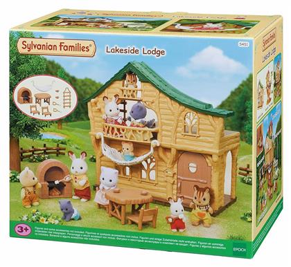 Epoch Toys Lakeside Lodge Sylvanian Families για 3+ Ετών 27εκ.